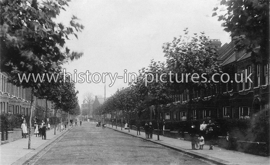 Lloyd Road, Walthamstow, London. c.1907.